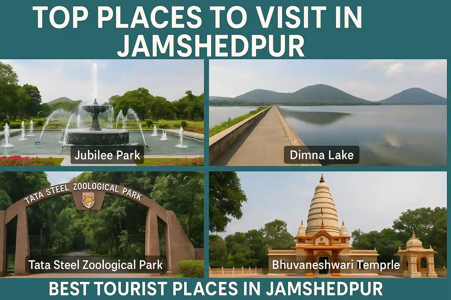 Top Places to Visit in Jamshedpur | Best Tourist Places in Jamshedpur
