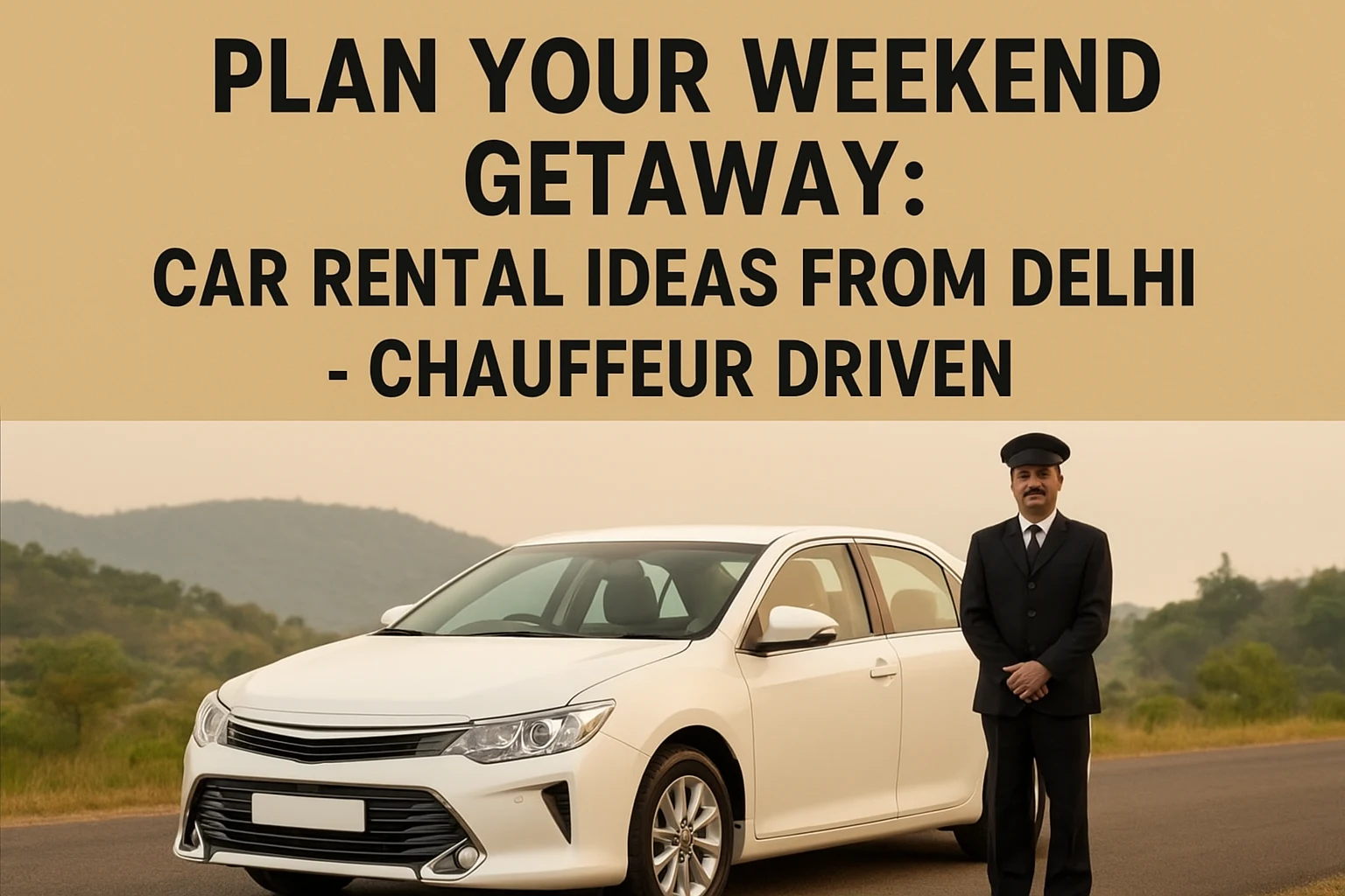 Plan Your Weekend Getaway: Car Rental Ideas from Delhi