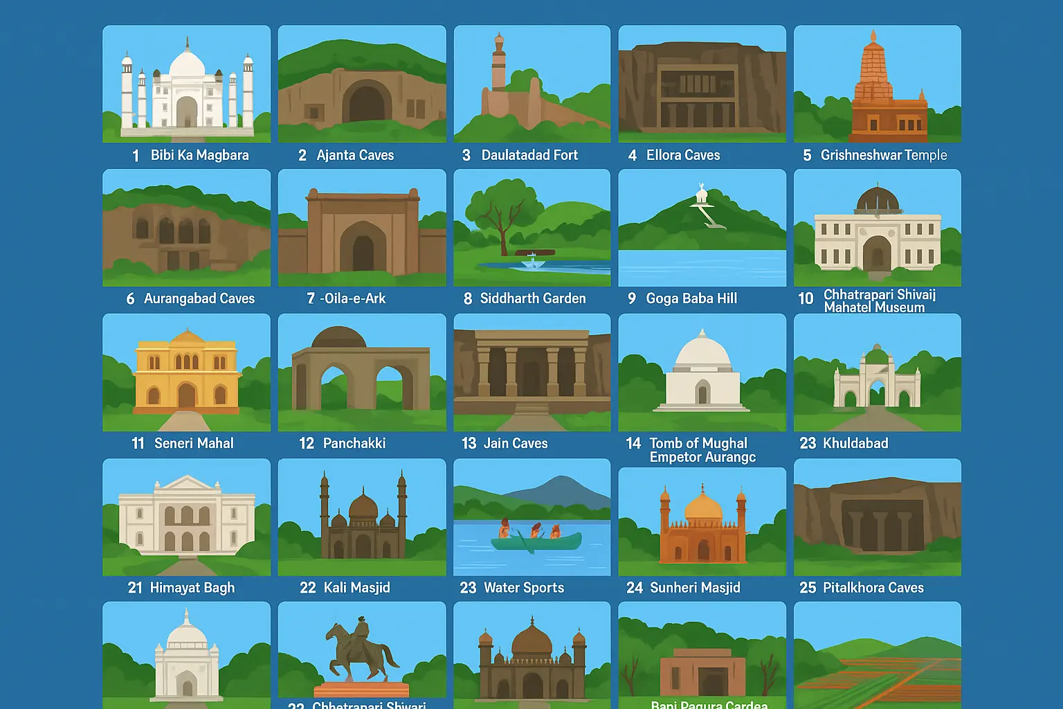 30 Best Places to Visit in Chhatrapati Sambhajinagar