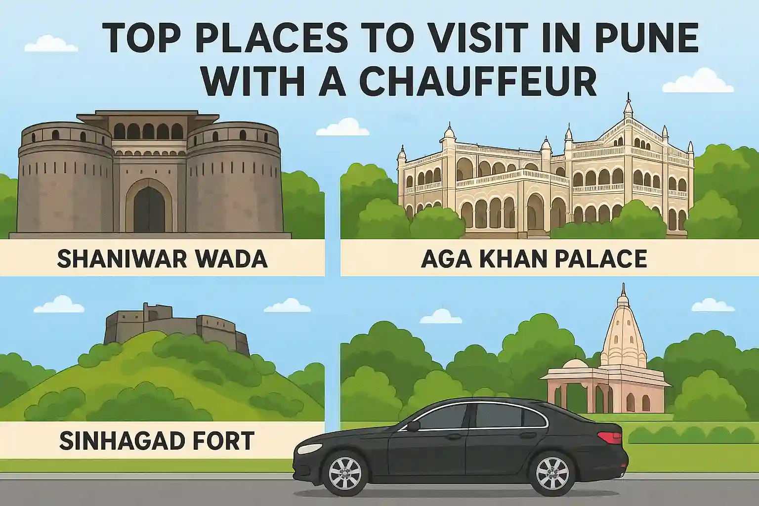 Top Places to Visit in Pune with a Chauffeur