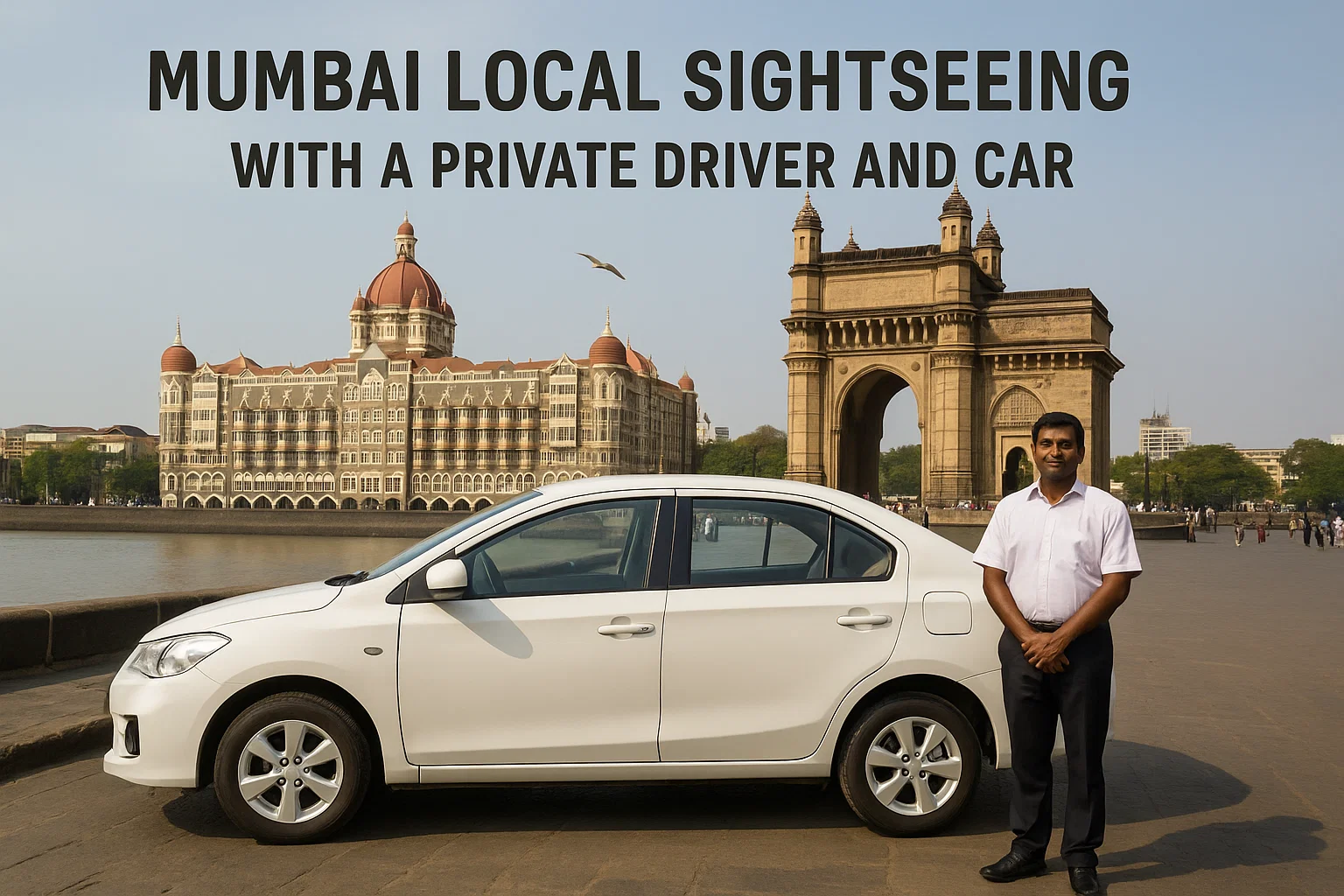 Mumbai Local Sightseeing with Private Driver