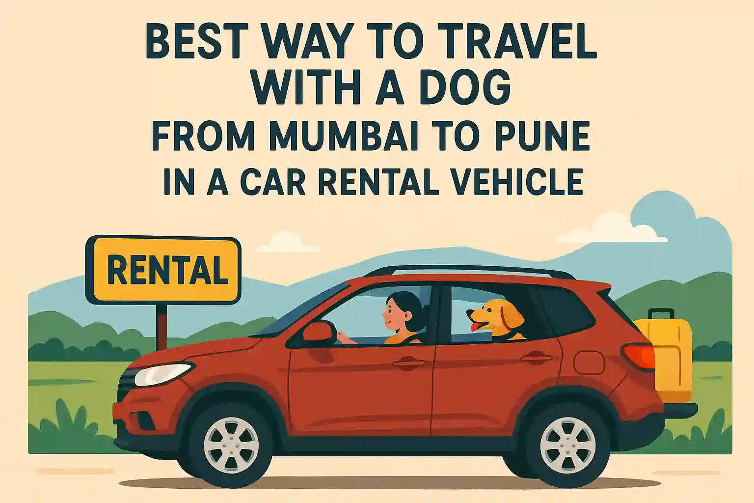 What is the Best Way to Travel with a Dog from Mumbai to Pune?