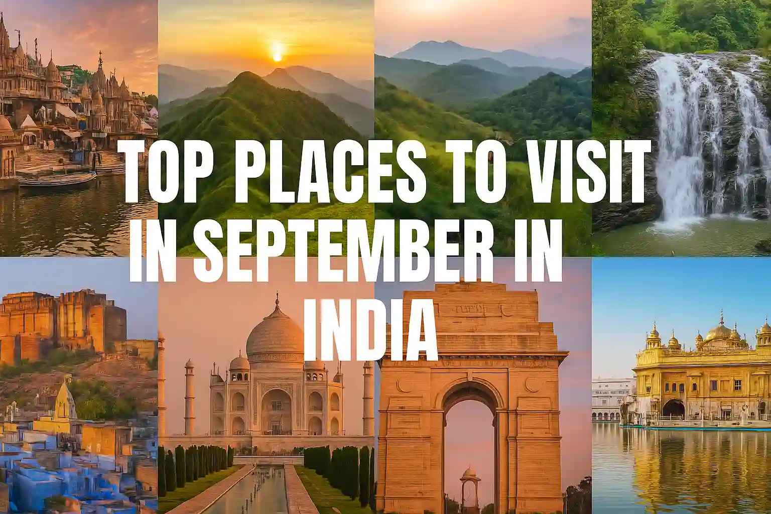 Top Places to Visit in September in India