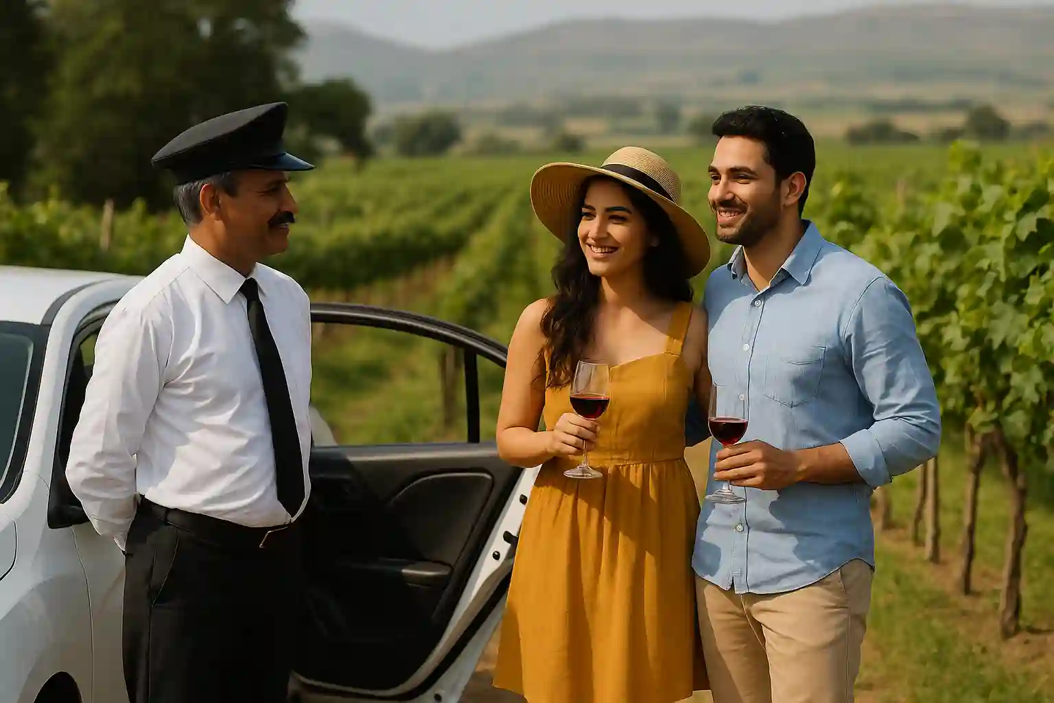 Chauffeur-Driven Wine Tours in Nashik