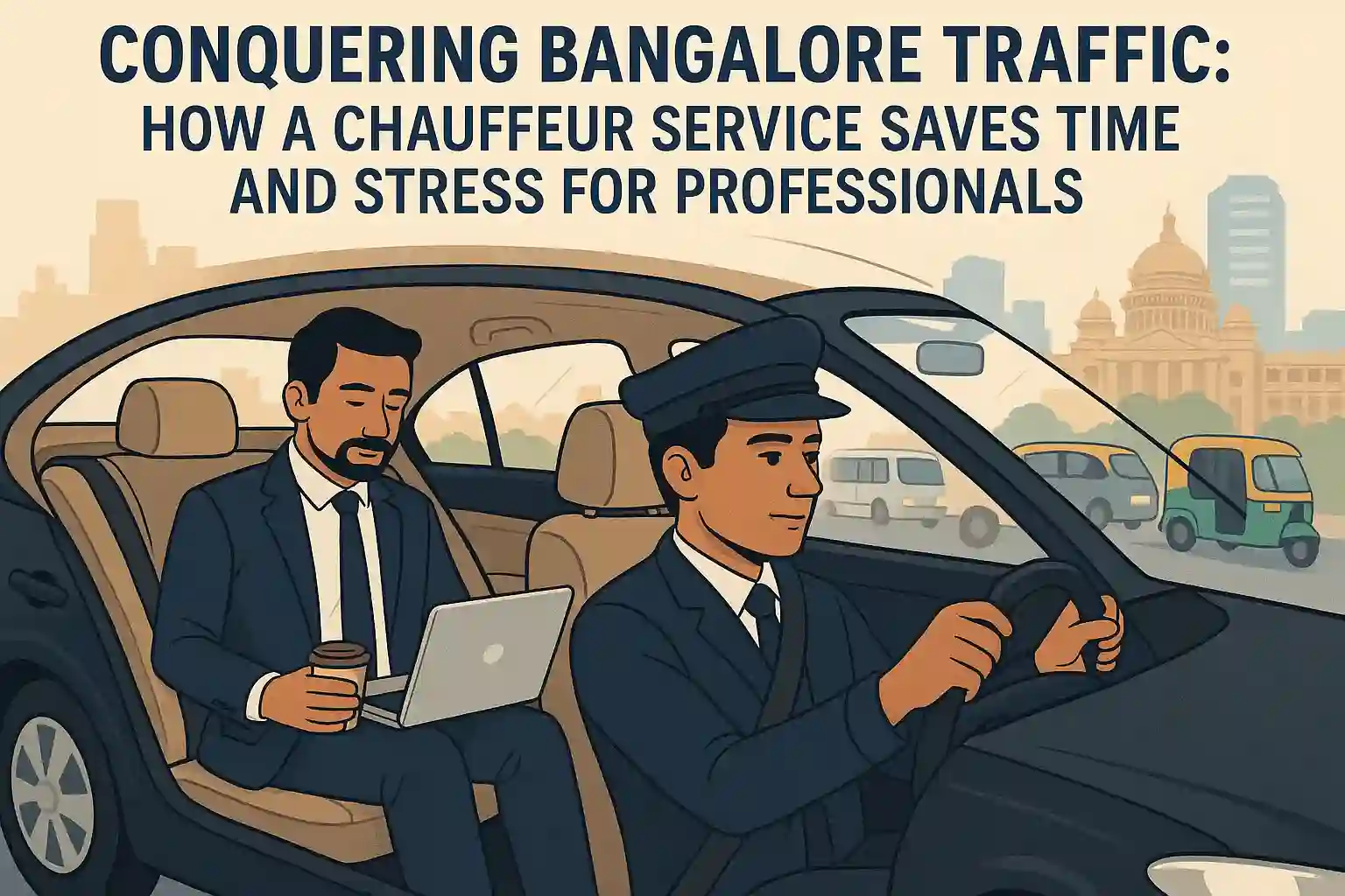 Conquering Bangalore Traffic: How a Chauffeur Service Saves Time and Stress for Professionals